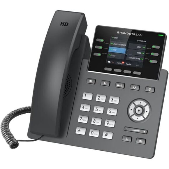 Grandstream GRP-2613 2.8" Display IP Phone with 6 Lines & 4 SIP Accounts - Picture 3 of 3